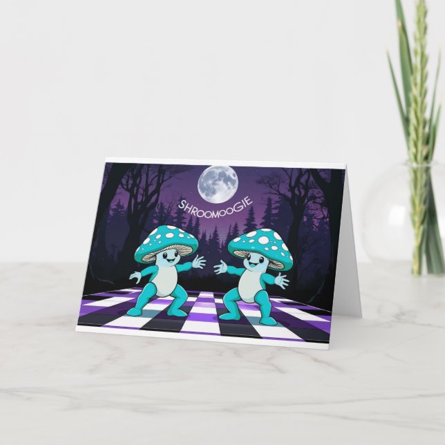 Shroom Boogie Tshirt  Card (Front)