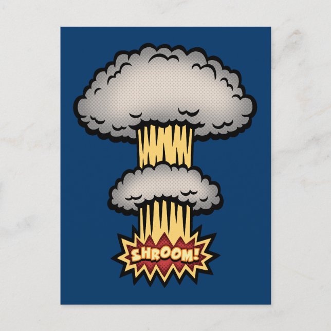 SHROOM! -color Postcard (Front)