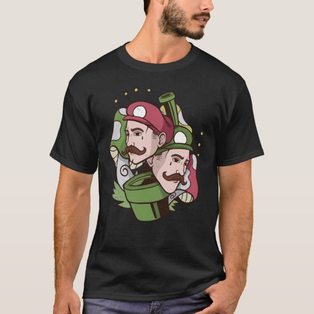 Shroom Dudes Psychadelic Tripping Legalize Magic M T-Shirt (Front)