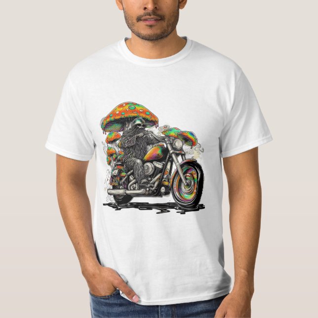 Shroomed Skeleton Cruise T-Shirt (Front)