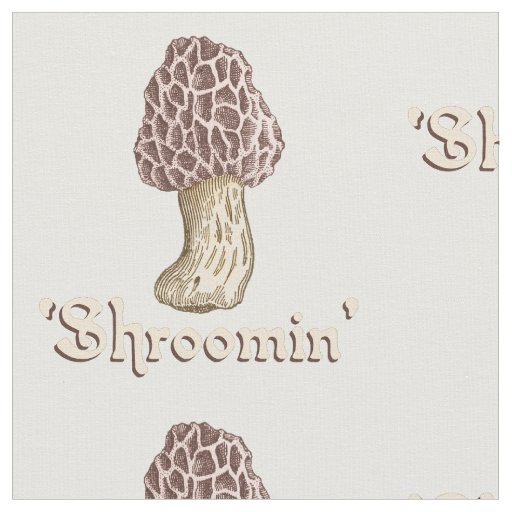 'Shroomin' Fabric