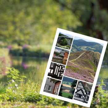 Shropshire Postcard by newforestpics at Zazzle