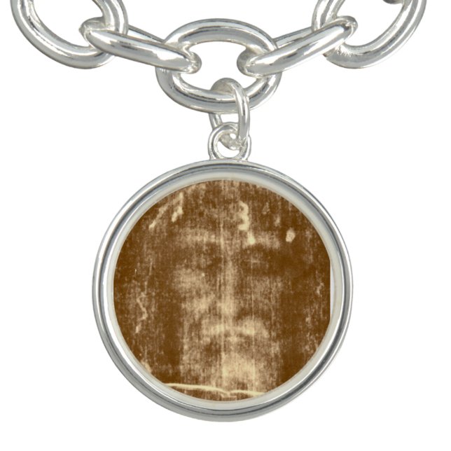 SHROUD of TURIN Charm Bracelet (Design)