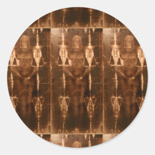 SHROUD OF TURIN CLASSIC ROUND STICKER