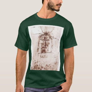 Shroud of Turin Color Inverse Art Print Graphic T-Shirt