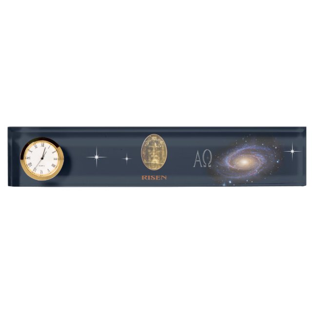 Shroud of Turin Desk Name Plate (Front)