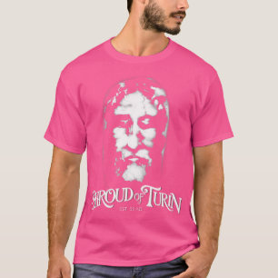 Shroud Of Turin Face Of Jesus Christ Catholic T-Shirt