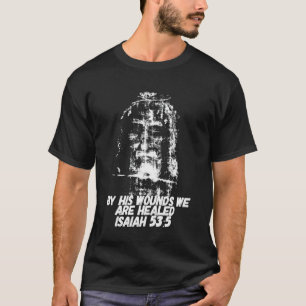 Shroud Of Turin Face of Jesus Christ Catholic T-Shirt