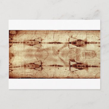 Shroud of Turin, Frontal View Postcard