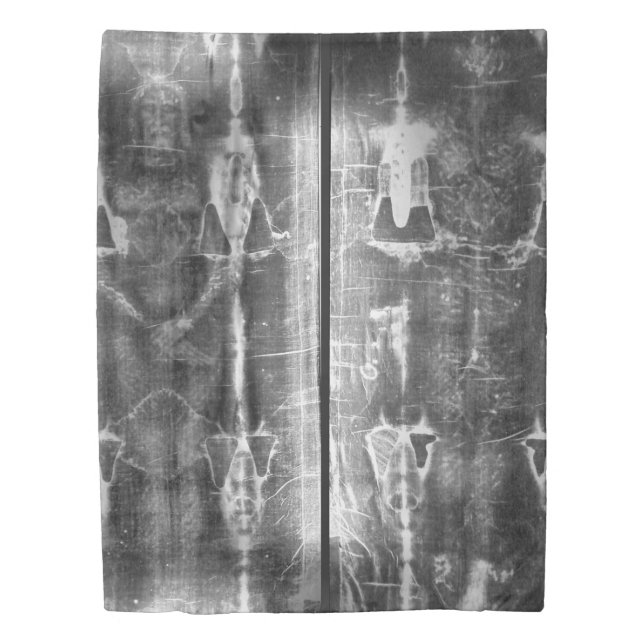 Shroud Of Turin Full Version Duvet Cover (Front)