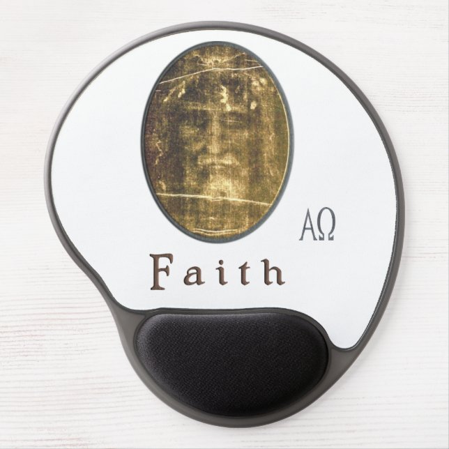 Shroud of Turin Gel Mouse Pad (Front)