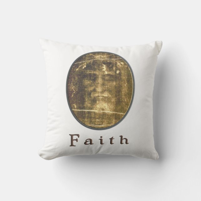 Shroud of Turin gifts Throw Pillow (Front)