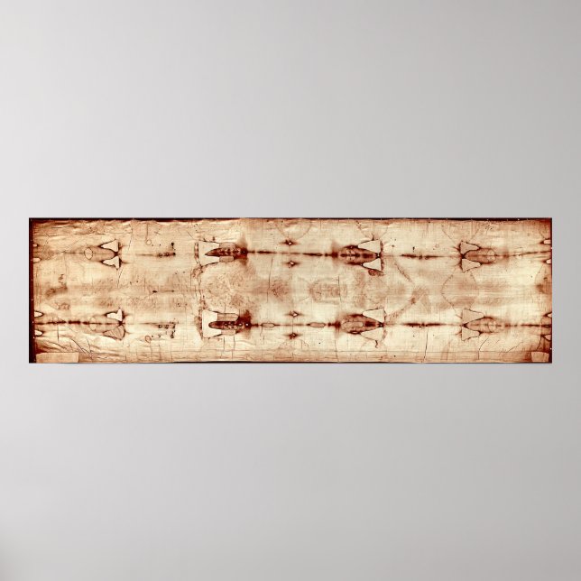 Shroud of Turin Jesus Burial Cloth Poster (Front)