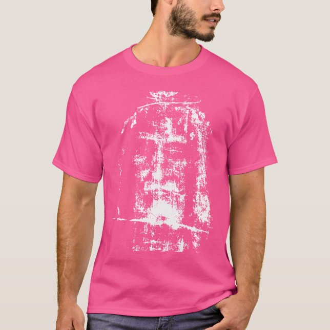 Shroud Of Turin Jesus Christ Face T-Shirt (Front)