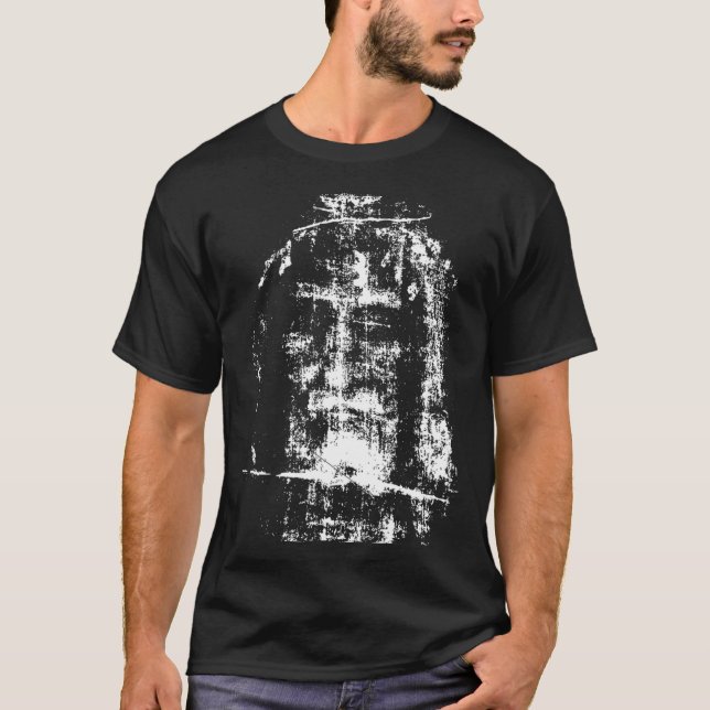 Shroud of Turin Jesus Christ Face T-ShirtThe Turin T-Shirt (Front)