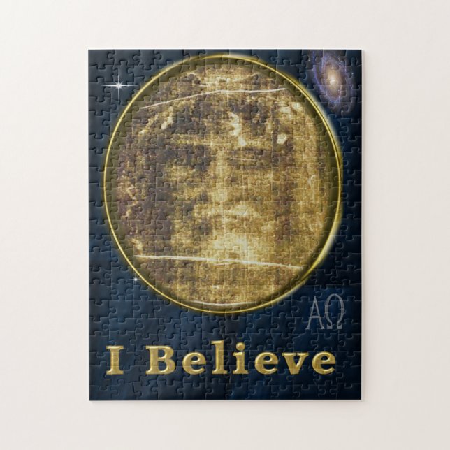 Shroud of Turin Jigsaw Puzzle (Vertical)