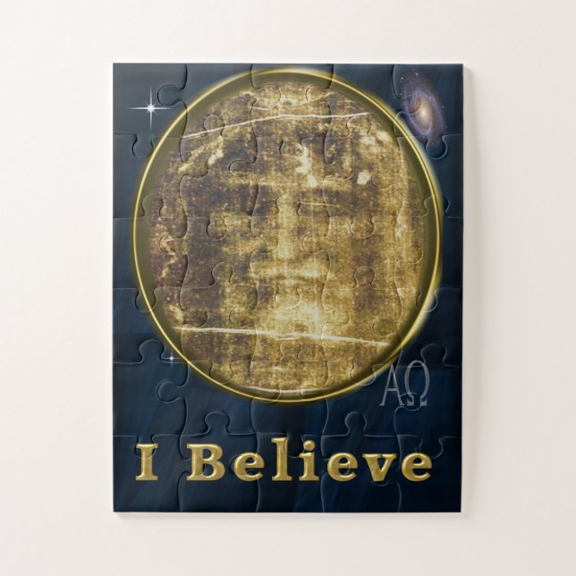 Shroud of Turin Jigsaw Puzzle (Vertical)