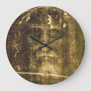 Shroud of Turin Large Clock
