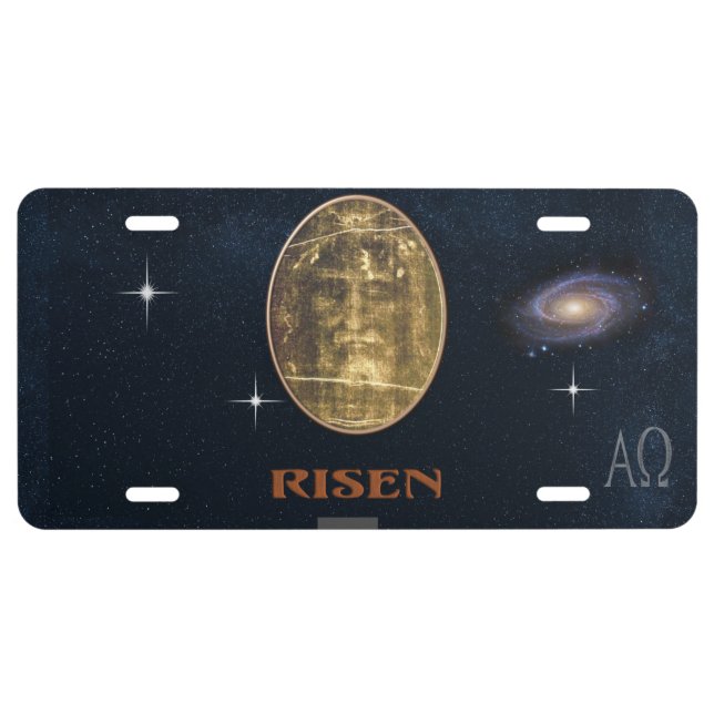 Shroud of Turin License Plate (Front)