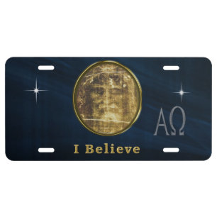 Shroud of Turin License Plate
