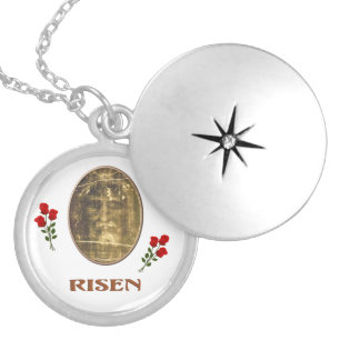 Shroud of Turin Locket Necklace