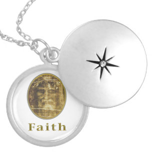 Shroud of Turin locket Necklace