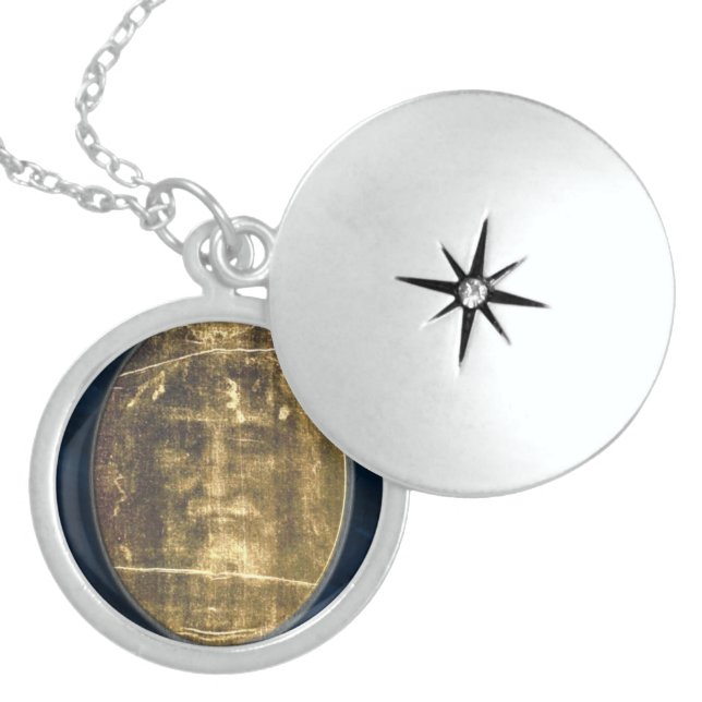 Shroud of Turin Locket Necklace (Front)