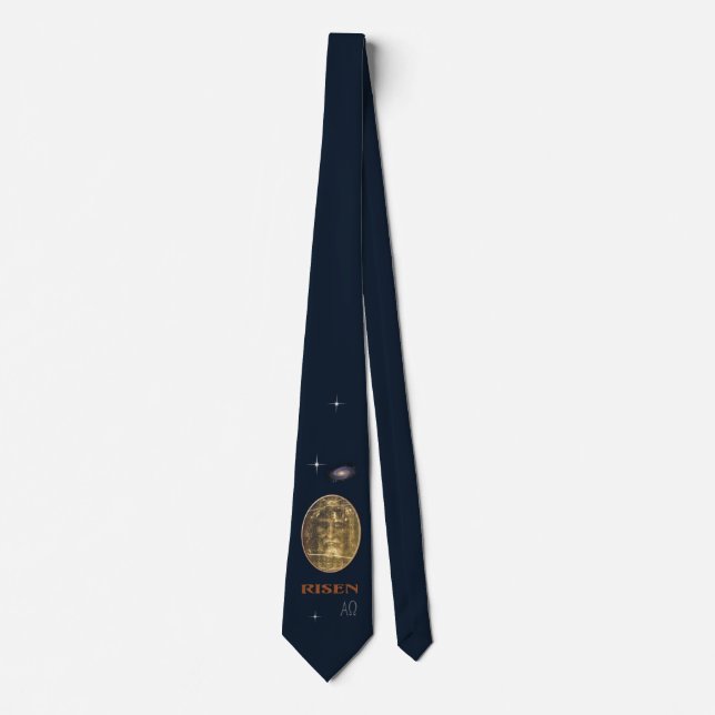 Shroud of Turin Neck Tie (Front)