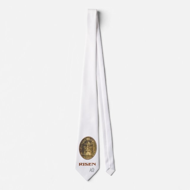 Shroud of Turin Neck Tie (Front)