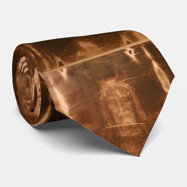 SHROUD OF TURIN NECK TIE (Rolled)