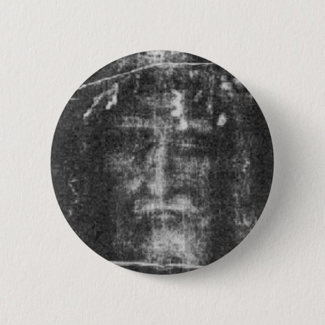 Shroud of Turin Pinback Button (Front)