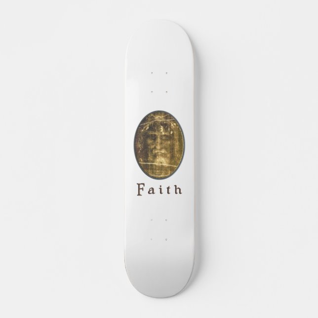 Shroud of Turin Skateboard Deck (Front)