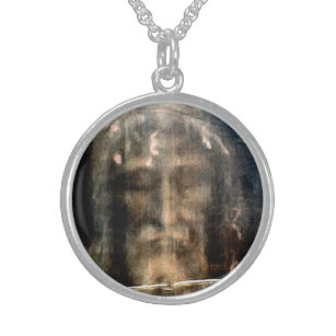 Shroud of Turin Sterling Silver Necklace