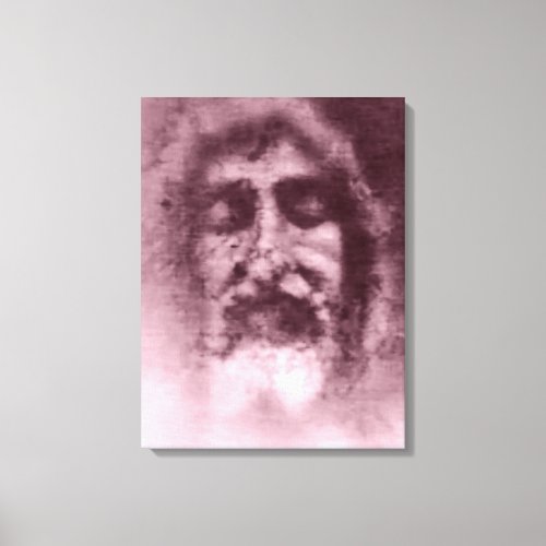 Shroud of Turin the Face of God Jesus Christ Canvas Print