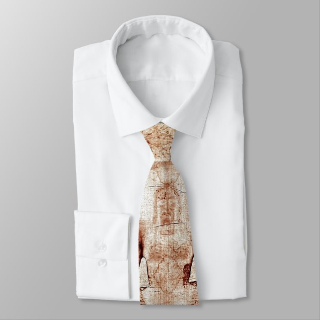 Shroud of Turin Tie (Tied)
