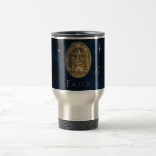 Shroud of Turin Travel Mug