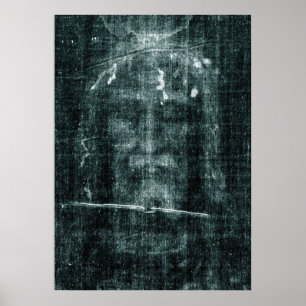 Shroud of Turin (Turin Shroud) Jesus Christ Face Poster
