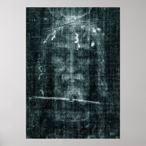 Shroud of Turin Turin Shroud Jesus Christ Face Poster