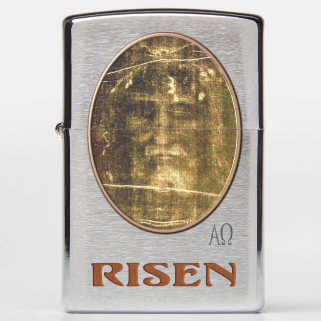 Shroud of Turin Zippo Lighter (Front)