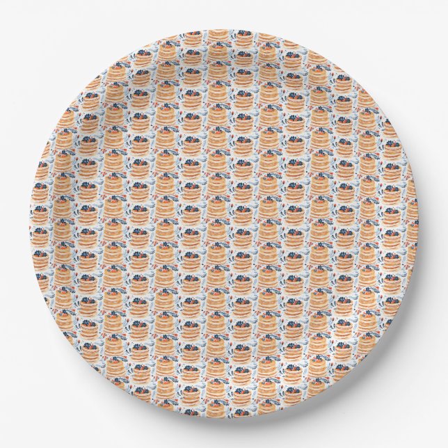 Shrove Tuesday Paper Plates (Front)