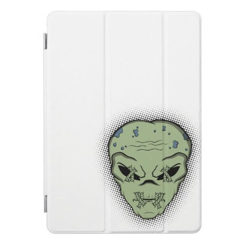 Shrunken Alien Head iPad Case