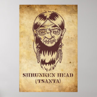Shrunken Head Poster