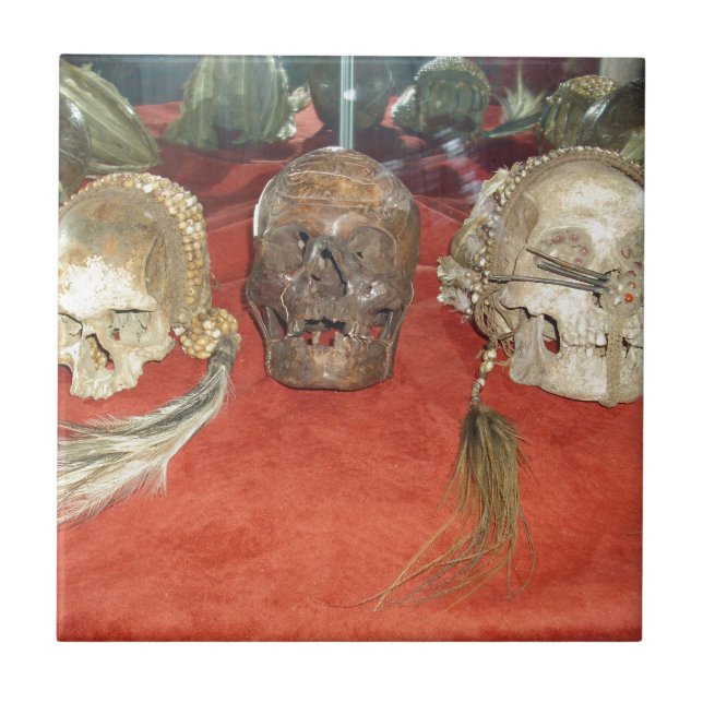 Shrunken Heads Voodoo Display Image Tile (Front)