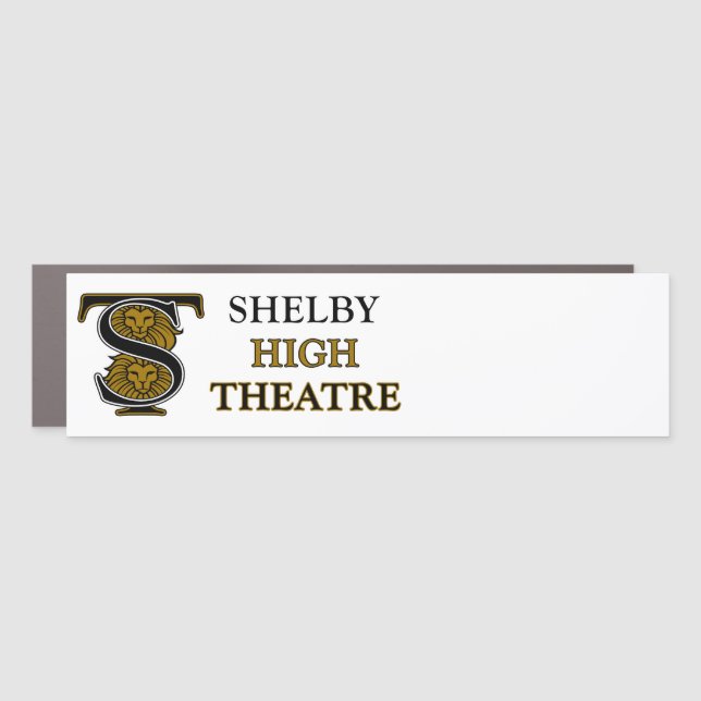 SHS Theatre Car Magnet (Front)