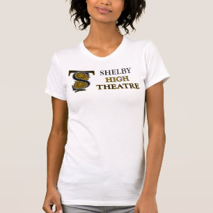 SHS Theatre Full Logo V neck T-Shirt