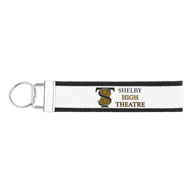 SHS Theatre Logo Wrist Keychain (Keys on Left)