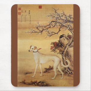 Shuanghuayao~霜花鹞 ~Greyhound ~Giuseppe Castiglione~ Mouse Pad