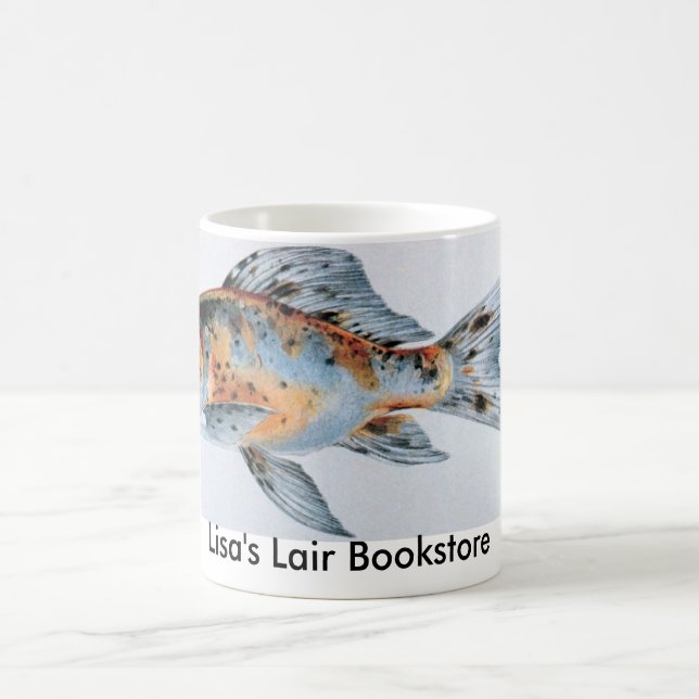 Shubunkin goldfish Bookstore Promo Coffee Mug (Center)