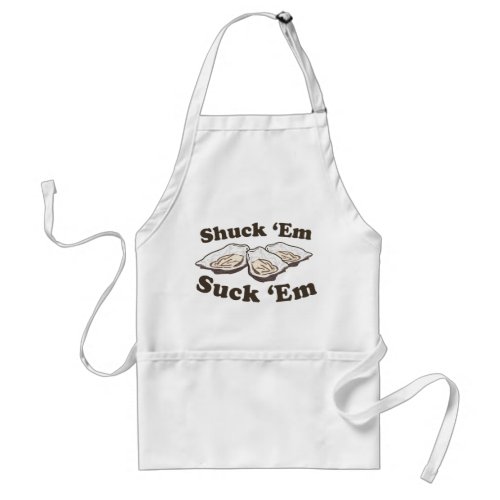 Shuck Em Adult Apron