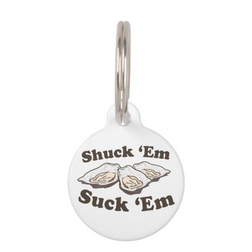 Shuck Em Pet ID Tag